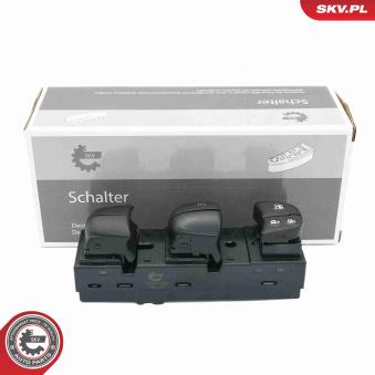 Interrupteur, lève-vitre ESEN SKV 37SKV445 pour CITROEN C4 SPACETOURER 1.5 DCI - 110cv
