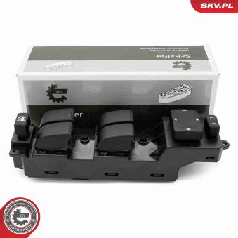 Interrupteur, lève-vitre avant gauche ESEN SKV 37SKV463 pour CITROEN C5 2.0 - 147cv