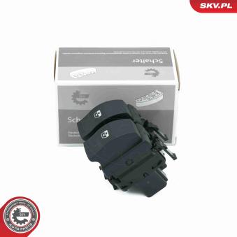 Interrupteur, lève-vitre avant gauche ESEN SKV [37SKV488]