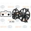 Ventilateur, refroidissement du moteur BEHR HELLA SERVICE [8EW 009 158-741]
