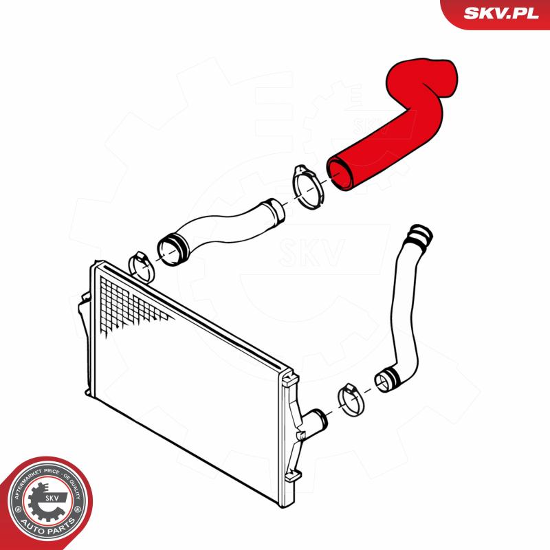Gaine de suralimentation ESEN SKV 43SKV037 - Visuel 2
