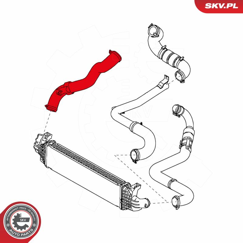 Gaine de suralimentation ESEN SKV 43SKV041 - Visuel 2