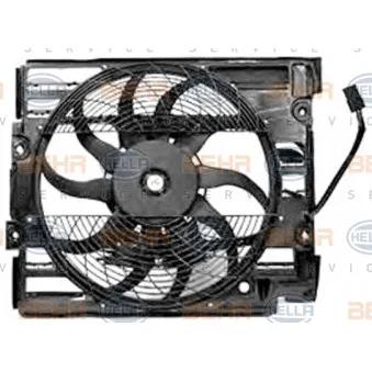 BEHR HELLA SERVICE 8EW 351 040-111 - Ventilateur, condenseur de climatisation