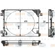 Condenseur, climatisation BEHR HELLA SERVICE [8FC 351 317-051]
