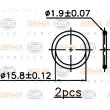 BEHR HELLA SERVICE 8FC 351 318-361 - Condenseur, climatisation