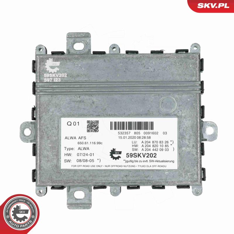 Appareil de commande, système d'éclairage ESEN SKV 59SKV202 - Visuel 2