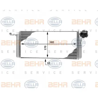 BEHR HELLA SERVICE 8FH 351 312-311 - Système de chauffage