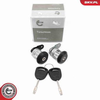 Jeu de serrures, verrouillage ESEN SKV [65SKV822]