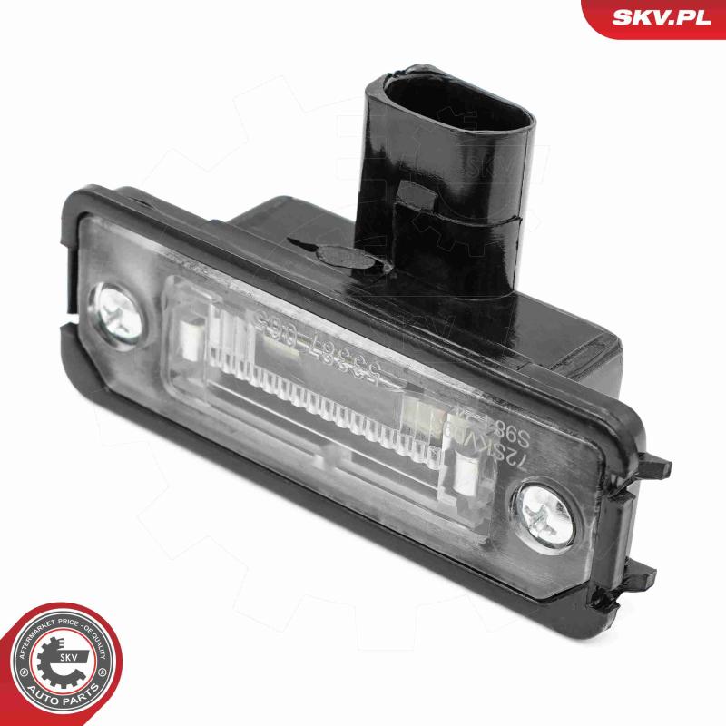 Feu éclaireur de plaque ESEN SKV 72SKV003 - Visuel 2