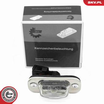 Feu éclaireur de plaque ESEN SKV 72SKV008 pour VOLKSWAGEN GOLF 1.6 - 75cv