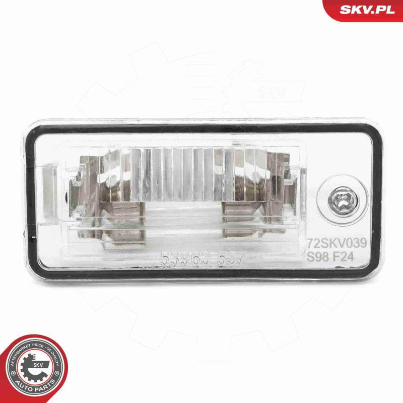 Feu éclaireur de plaque ESEN SKV 72SKV039 - Visuel 1
