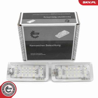 Feu éclaireur de plaque ESEN SKV 72SKV504 pour OPEL CORSA 318 Ci - 143cv