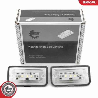 Feu éclaireur de plaque ESEN SKV 72SKV507 pour MERCEDES-BENZ EQS SRT-6 - 335cv