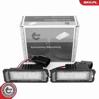 Feu éclaireur de plaque ESEN SKV OEM 95863162000