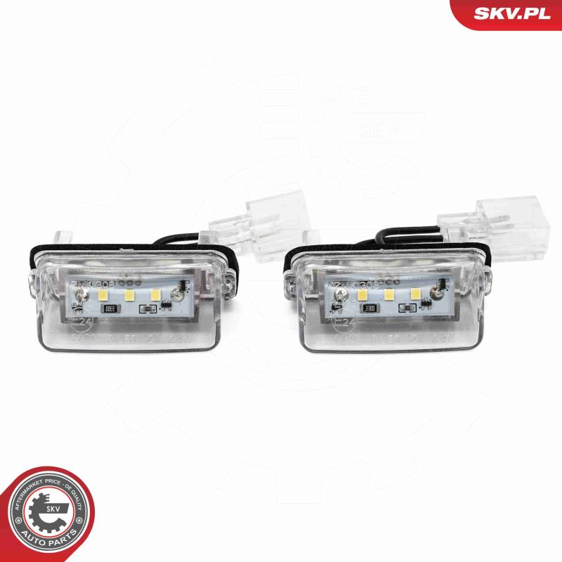 Feu éclaireur de plaque ESEN SKV 72SKV517 - Visuel 1