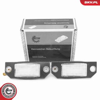 Feu éclaireur de plaque ESEN SKV 72SKV520 pour LEXUS ES 2.0 TDCi - 110cv
