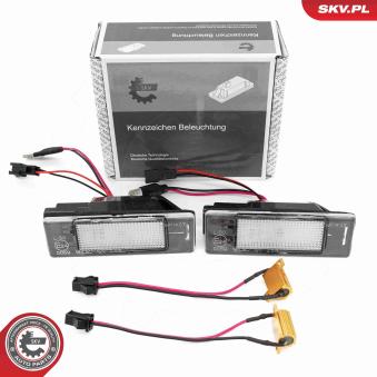 Feu éclaireur de plaque ESEN SKV 72SKV530 pour HYUNDAI I30 1.2 THP 110 - 110cv