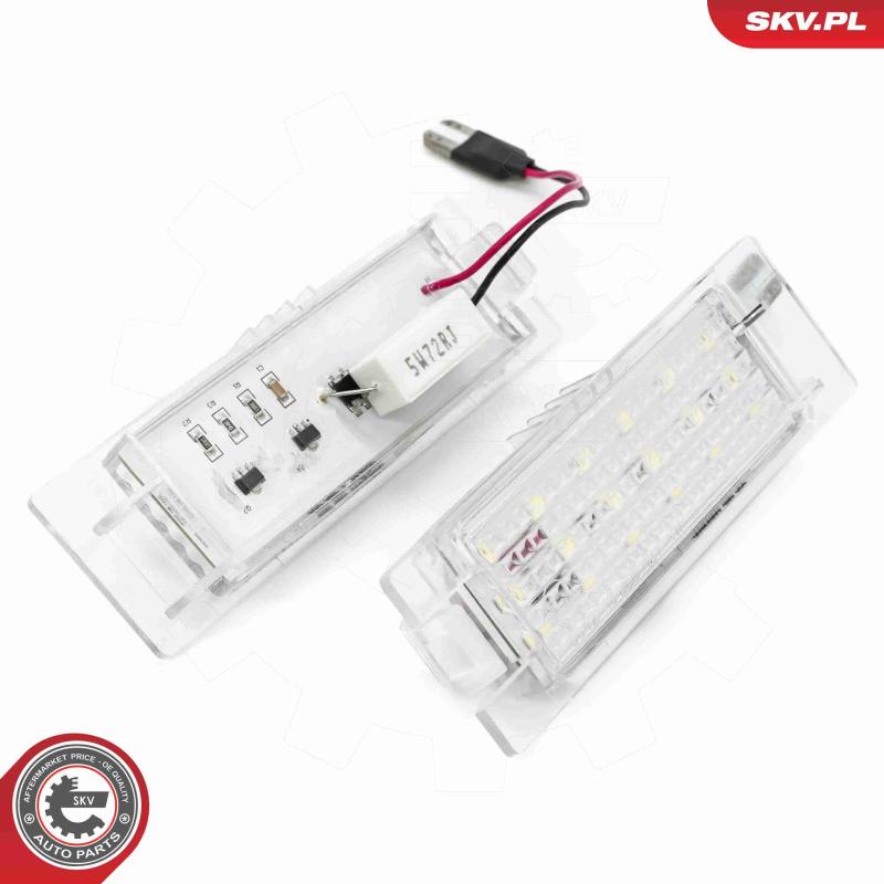 Feu éclaireur de plaque ESEN SKV 72SKV533 - Visuel 2