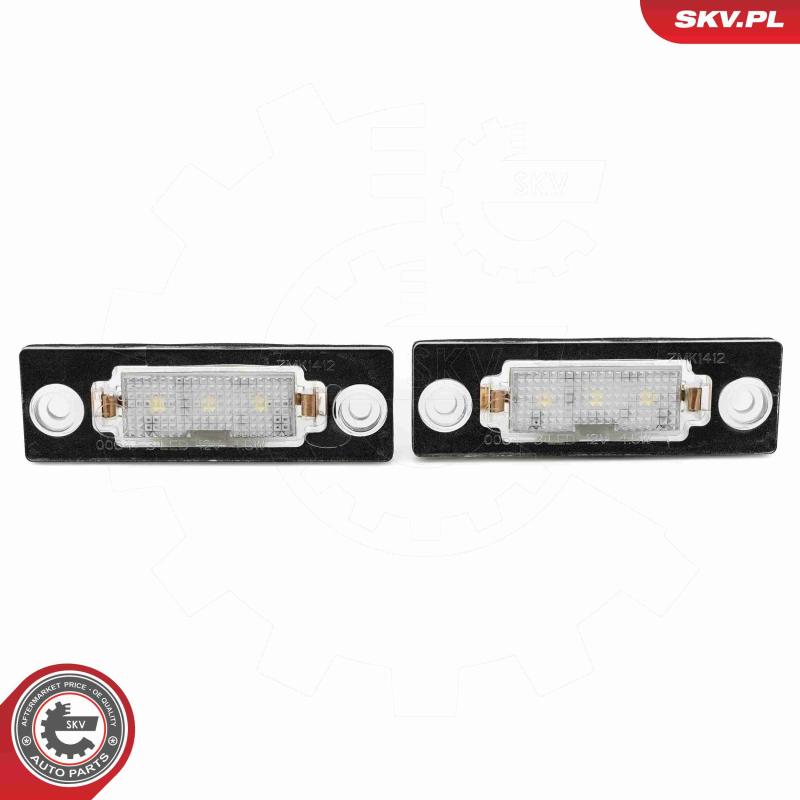 Feu éclaireur de plaque ESEN SKV 72SKV534 - Visuel 1