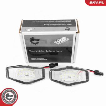 Feu éclaireur de plaque ESEN SKV 72SKV548 pour SEAT ALHAMBRA 1.6 i - 110cv