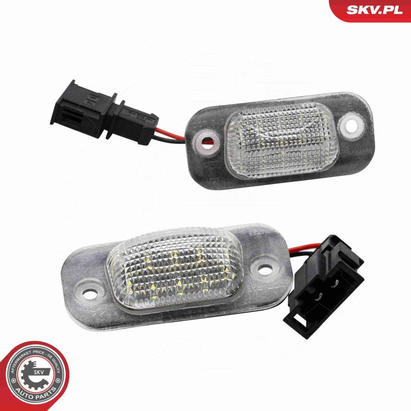 Feu éclaireur de plaque ESEN SKV 72SKV553 - Visuel 2