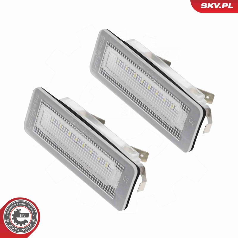 Feu éclaireur de plaque ESEN SKV 72SKV557 - Visuel 1