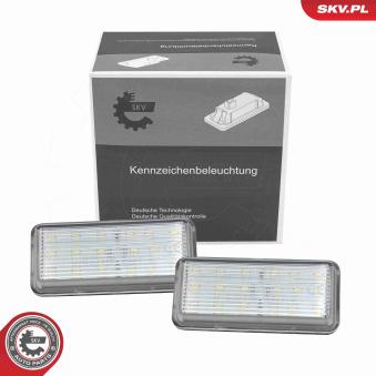 Feu éclaireur de plaque ESEN SKV 72SKV579