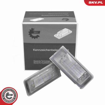 Feu éclaireur de plaque ESEN SKV 72SKV588 pour AUDI TT 1.8 T quattro - 190cv