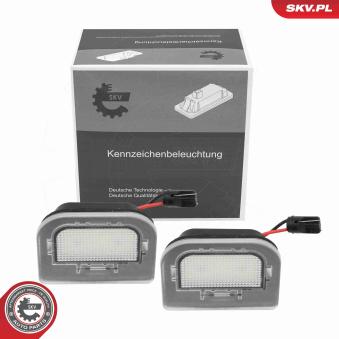 Feu éclaireur de plaque ESEN SKV 72SKV590 pour FIAT PUNTO 1.6 CRDi - 110cv