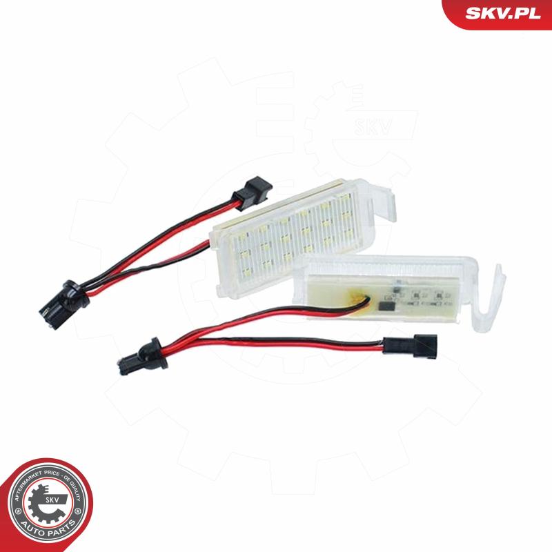 Feu éclaireur de plaque ESEN SKV 72SKV605 - Visuel 1