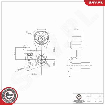 Support moteur ESEN SKV [75SKV157]