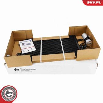 Condenseur, climatisation ESEN SKV 86SKV018 pour VOLKSWAGEN BORA 1.9 TDI 4motion - 90cv