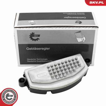 Résistance, pulseur d'air habitacle ESEN SKV 94SKV115 pour AUDI 80 2.0 TDI - 184cv