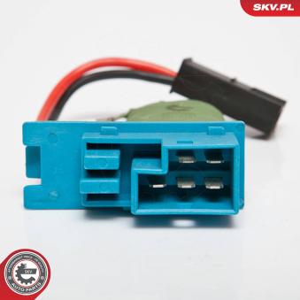 Résistance, pulseur d'air habitacle ESEN SKV 95SKV059 pour OPEL VECTRA 2.2 DTI 16V - 120cv