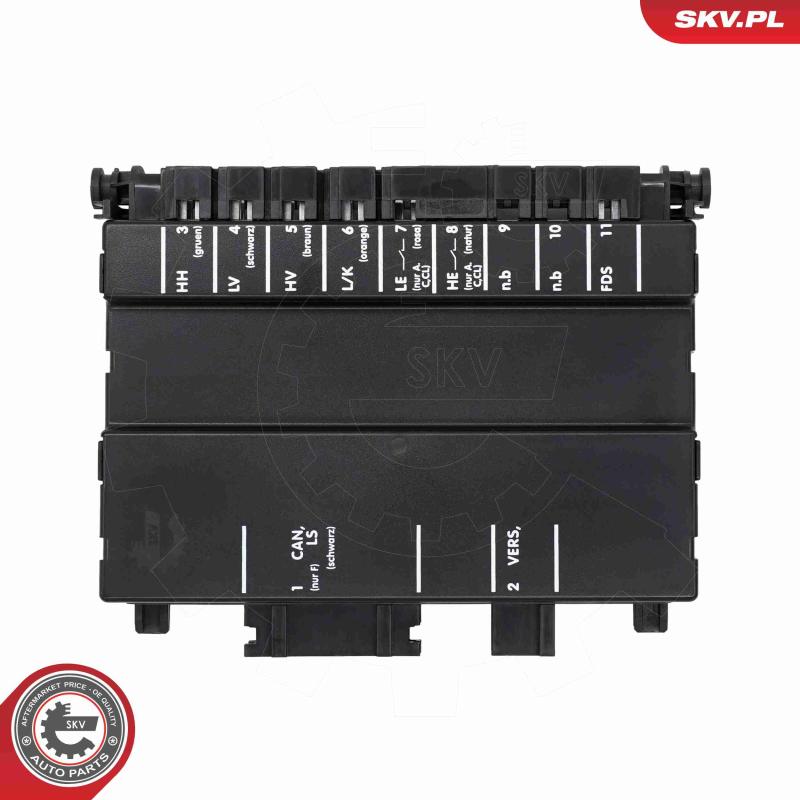 Appareil de commande, réglage de siège ESEN SKV 96SKV423 - Visuel 2