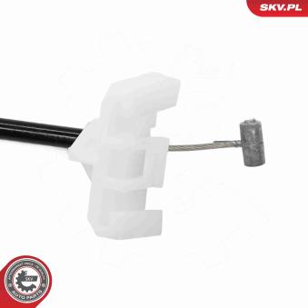 Tirette à câble, déverrouillage porte avant ESEN SKV [96SKV982]