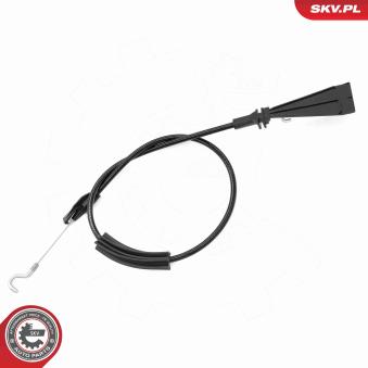 Tirette à câble, déverrouillage porte avant ESEN SKV [96SKV988]