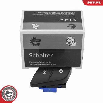 Interrupteur, verrouilage des portières ESEN SKV 97SKV227 pour VOLKSWAGEN JETTA 2.0 TDI - 110cv