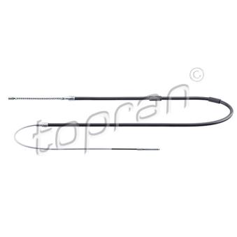 Tirette à câble, frein de stationnement TOPRAN 102 632 pour OPEL KADETT 1.6 - 110cv