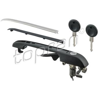 Poignée de porte avant gauche TOPRAN 102 878 pour BMW Série 7 1.6 - 110cv