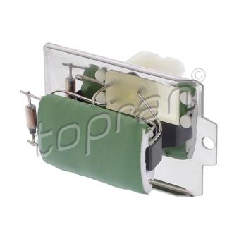 Résistance, pulseur d'air habitacle TOPRAN [102 972]