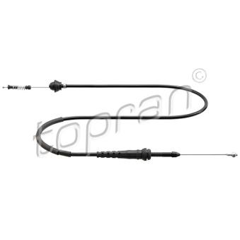 Câble d'accélération TOPRAN 103 086 Câble d'accélération TOPRAN 103 086
