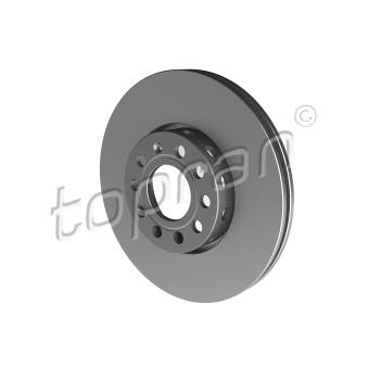 Jeu de 2 disques de frein avant TOPRAN OEM 8E0098301