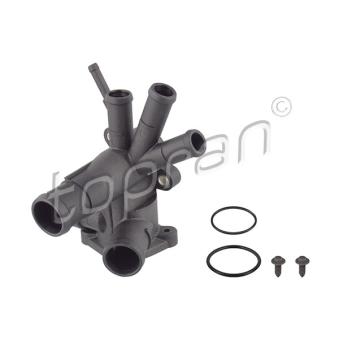 Bride de liquide de refroidissement TOPRAN 107 330 pour VOLKSWAGEN GOLF 1.0 - 50cv