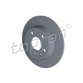 Jeu de 2 disques de frein arrière TOPRAN OEM 7M0615601B