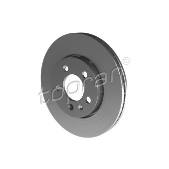 Jeu de 2 disques de frein avant TOPRAN OEM 6RF615301C