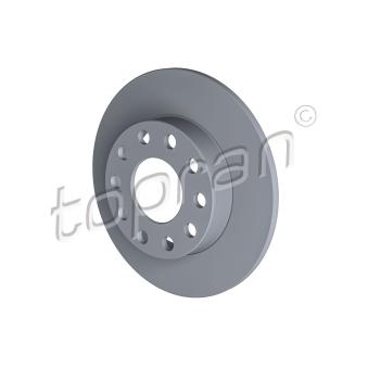 Jeu de 2 disques de frein arrière TOPRAN OEM 8E0615601B