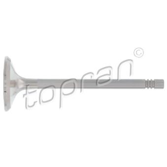 Soupape d'échappement TOPRAN 109 685 pour FIAT 128 1.6 - 102cv
