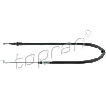 Tirette à câble, frein de stationnement TOPRAN OEM 7D0609701B
