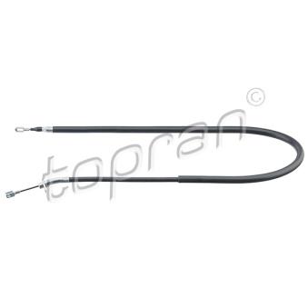 Tirette à câble, frein de stationnement arrière droit TOPRAN OEM 2D0609722